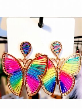 🌺Butterfly Earings Butterfly Rainbow Earings Butterfly Accessories